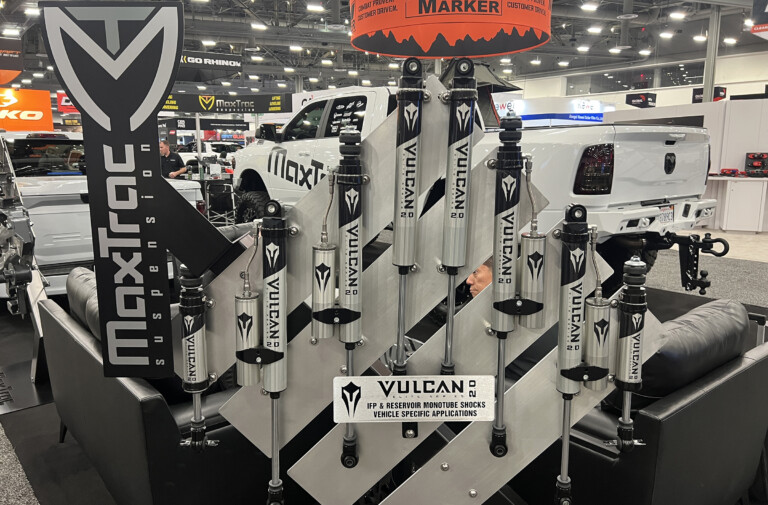 SEMA 2023: MaxTrac Suspension Launches Vulcan 2.0 Elite Shocks