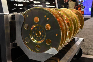 SEMA 2023: Meziere's Billet Flexplate For The Ford Modular Engine