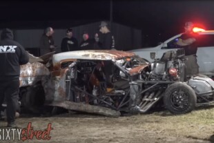 Video: Supercharged 'Stude Crashes Wildly At Legal Street Race