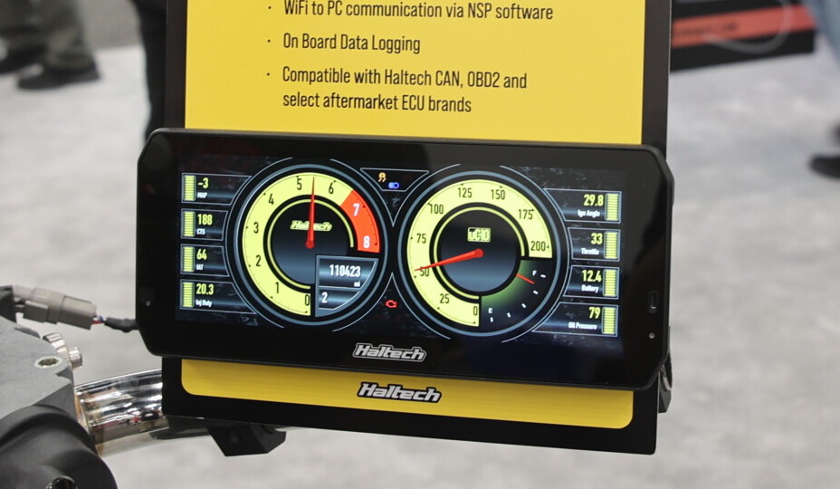 PRI 2023: Haltech Debuts New uC-10 Digital Dash