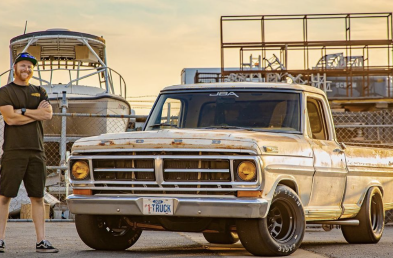 A Classic 1971 F-100 gets a NASCAR-Inspired Revival