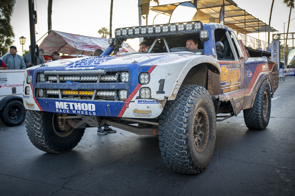 The #1 McMillin Racing Chevy 1500, built by Mason Motorsports and supported by BFGoodrich Tires, finished in second place.