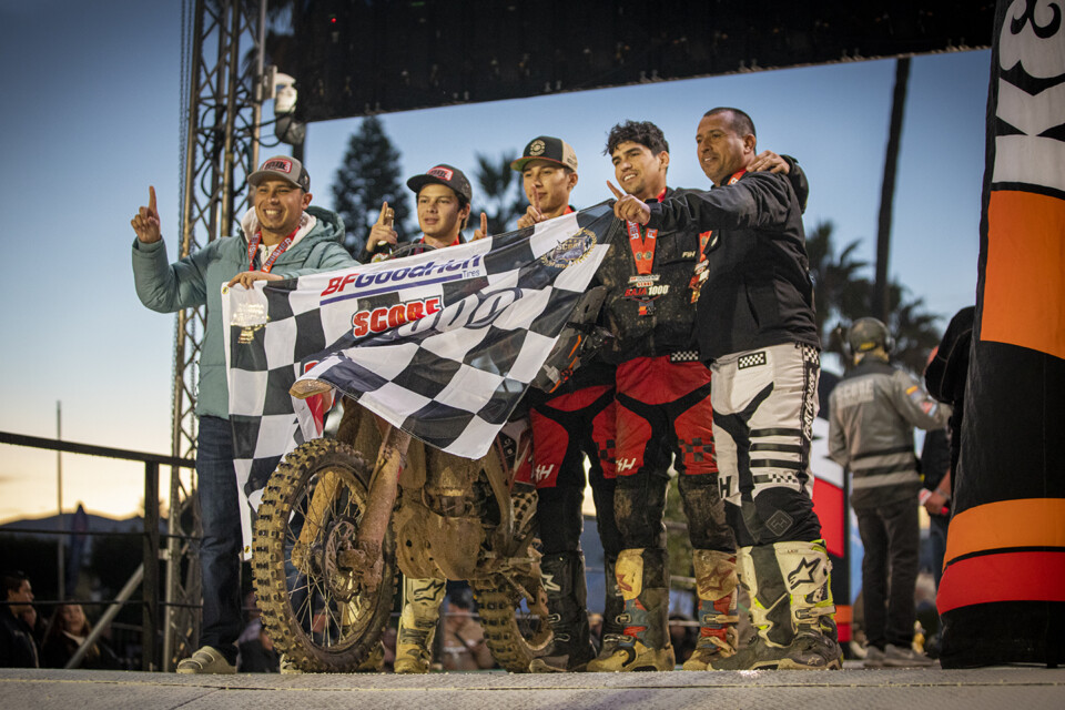 Motocross teams of all kinds crossed the 2023 Baja 1000 finish line. 