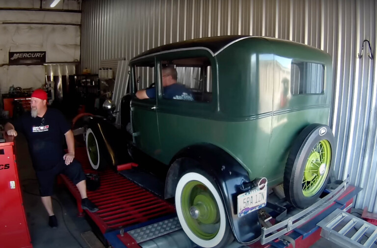Ford Model A And Model T Hit The Chassis Dyno