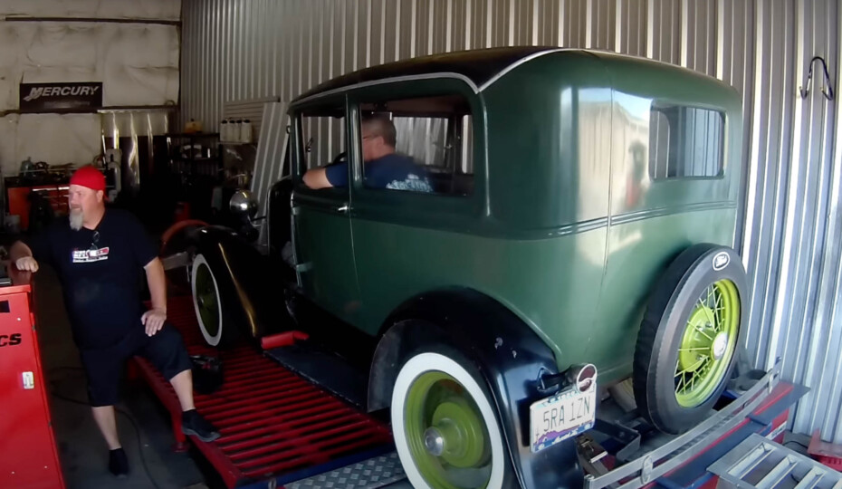Ford Model A And Model T Hit The Chassis Dyno