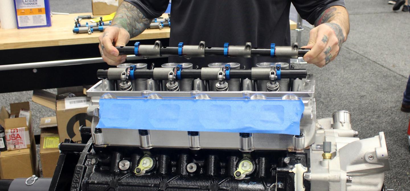 Building The Top End Of The 1,200-Horsepower HEMI Giveaway Engine