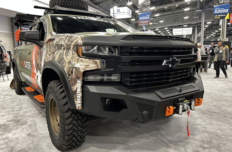 SEMA 2023: RealTruck Collabs With MeatEater On 2019 Silverado Build
