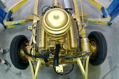 The Gold 1955 Chevy Tribute To GM's 50 Millionth Vehicle Continues!