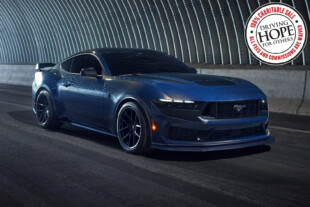 First Mustang Dark Horse Raises Big Cash For Charity At Auction