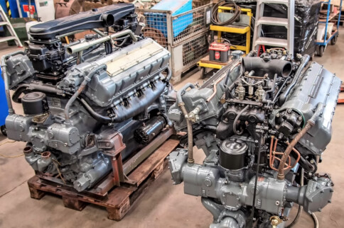 Ford’s Aluminum 32-Valve Flat-Plane V8 From 1940s — The GAA Engine