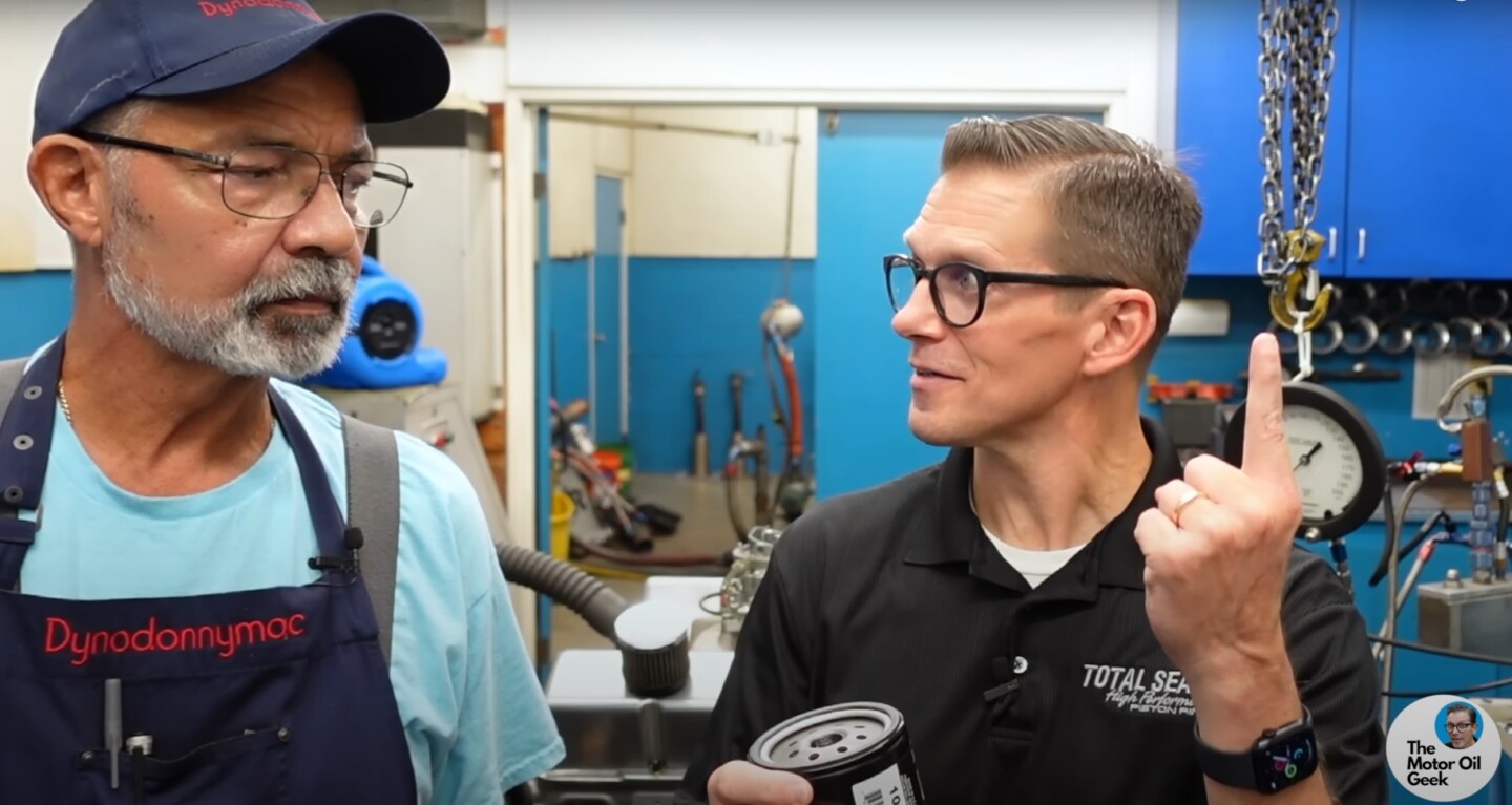 Pre-Fill Oil Filter Test