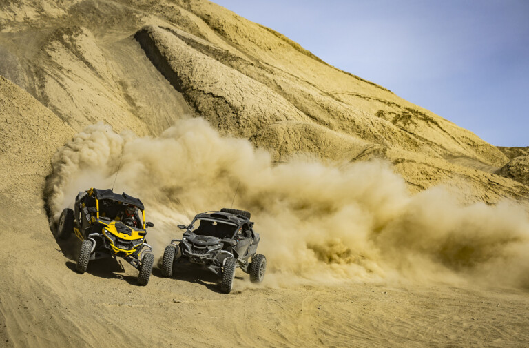 With Age Comes Cage: Deegan And Pastrana Launch Can-Am UTVs