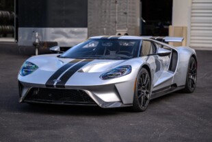 796-Mile Carbon-Clad Ford GT Supercar Heads To Auction 
