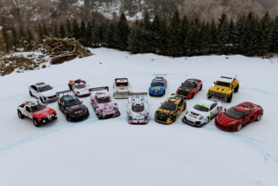 AWD Corvette E-Ray Tackles International Ice Race