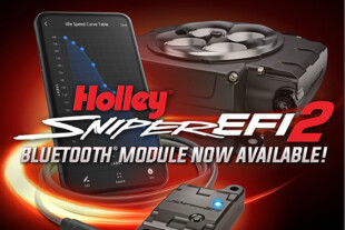 Holley Introduces Bluetooth Connectivity To Sniper 2 EFI