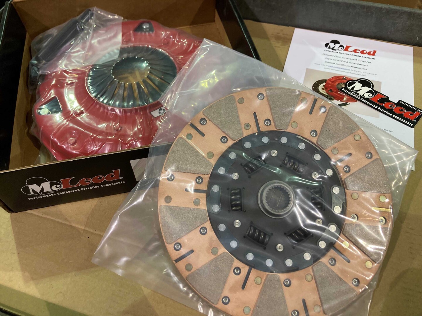 McLeod clutch assembly