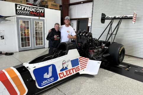 Video: Cleetus McFarland And "Ruby" Vs. Clay Millican's Top Fuel Car