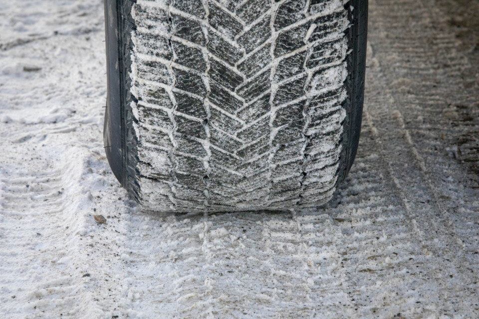 265/70 R17 Michelin X-Ice SNOW tire tread used during 2024 Alcan 5000 Rally
