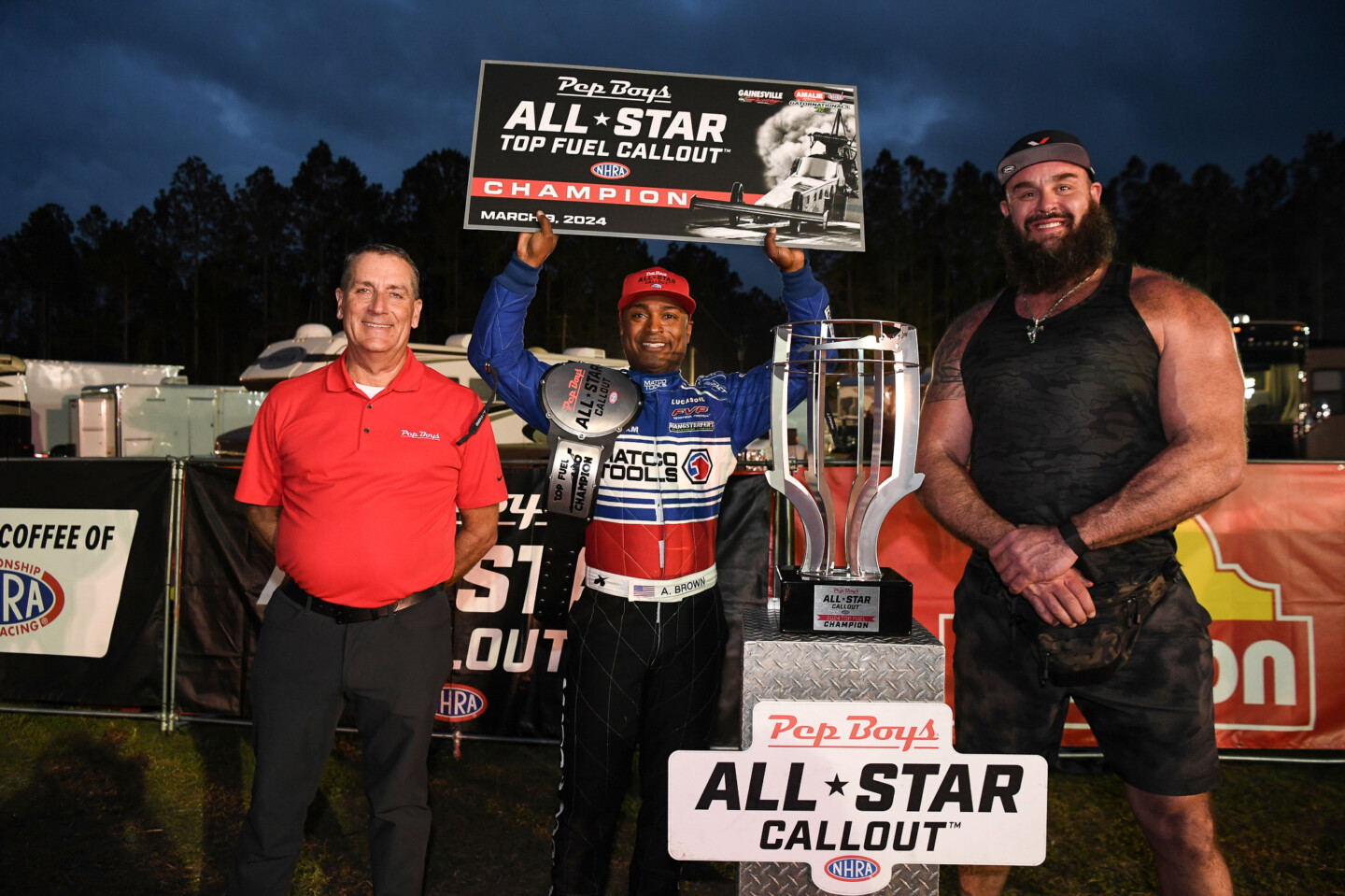 nhra, antron brown