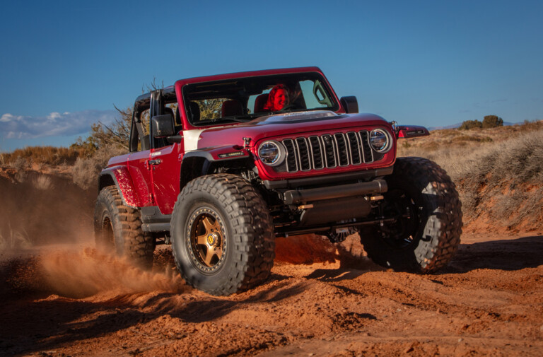 Jeep Low Down Concept: A Wrangler On 42s With No Suspension Lift