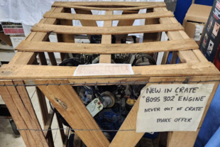 Zero-Mile, New In Crate Since 1971 Ford Boss 302 Goes Up For Sale