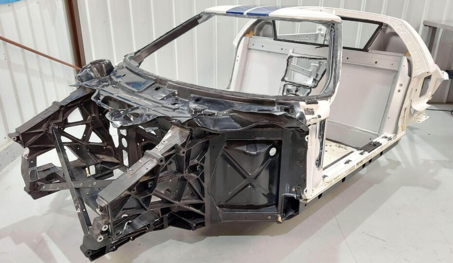 Crashed 2006 Ford GT Cockpit Listed for Sale Online