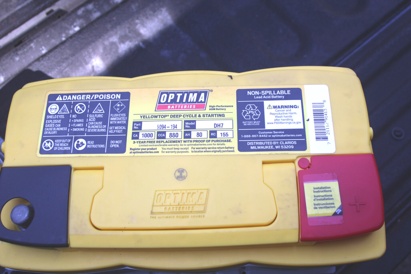 Which battery
