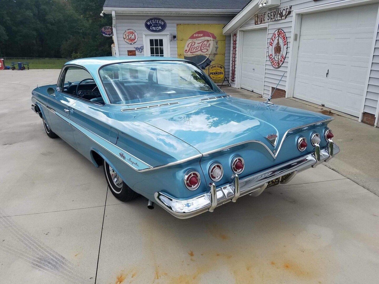 1961 409 Impala 3/4 rear