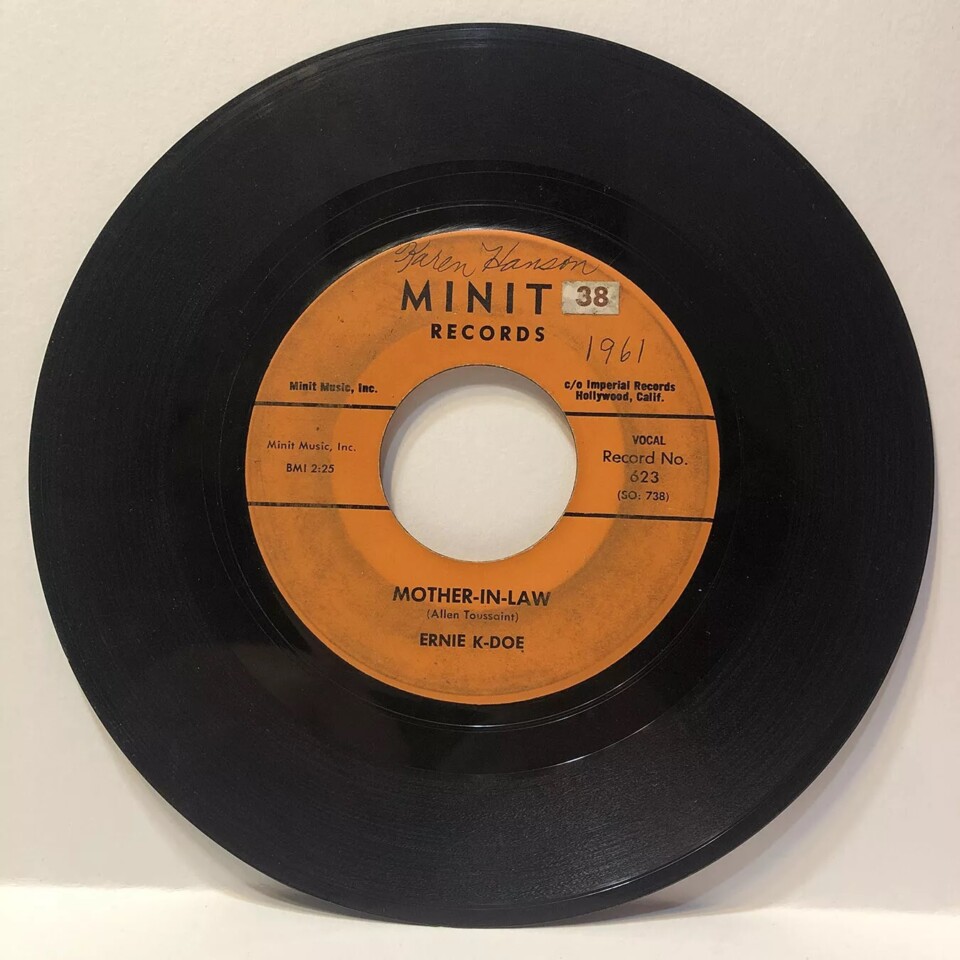 Ernie K-Doe Mother In Law Record