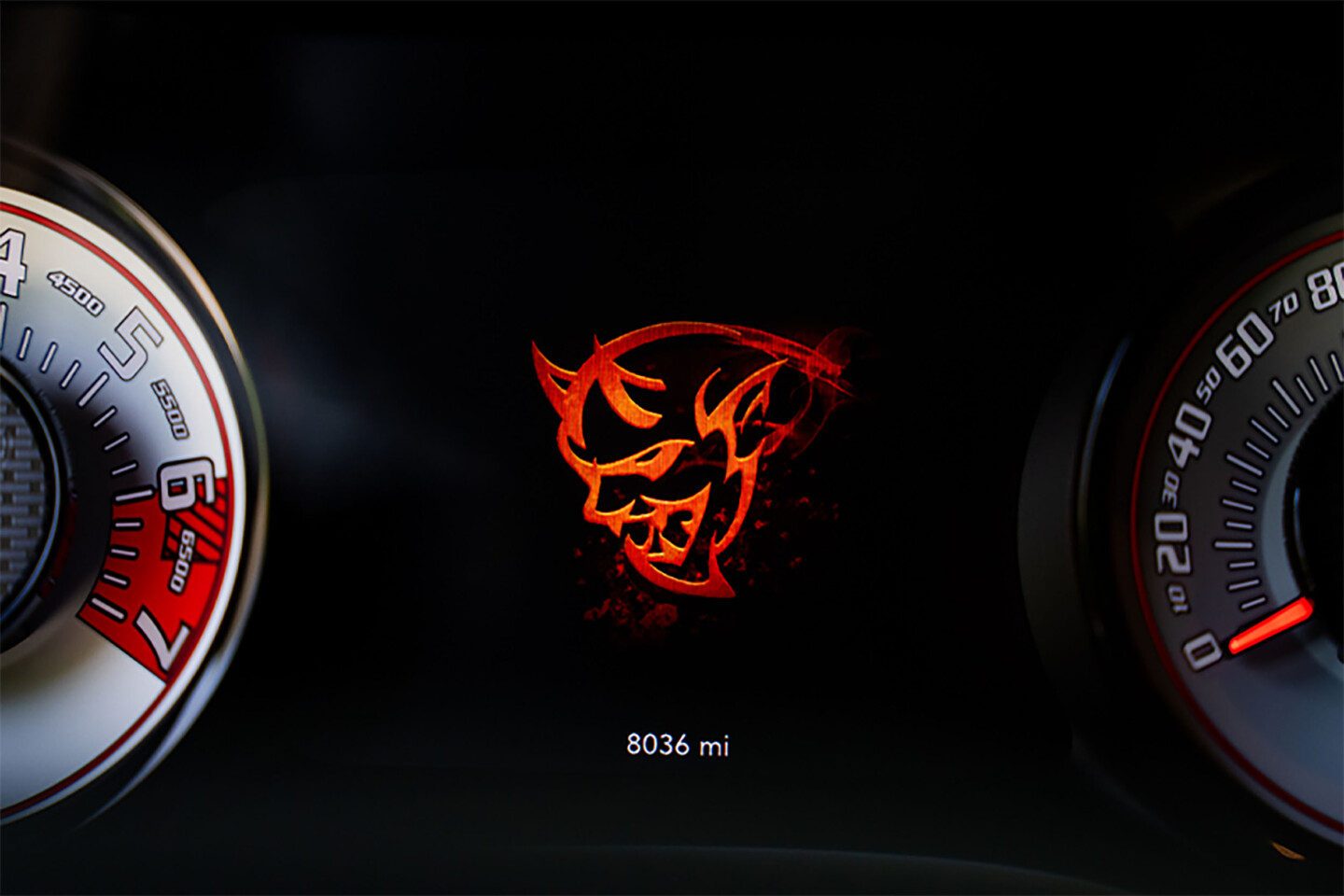 2018 SRT Demon dash