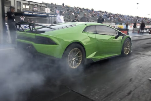 2,500 HP Street Driven Lambo Sets European Record