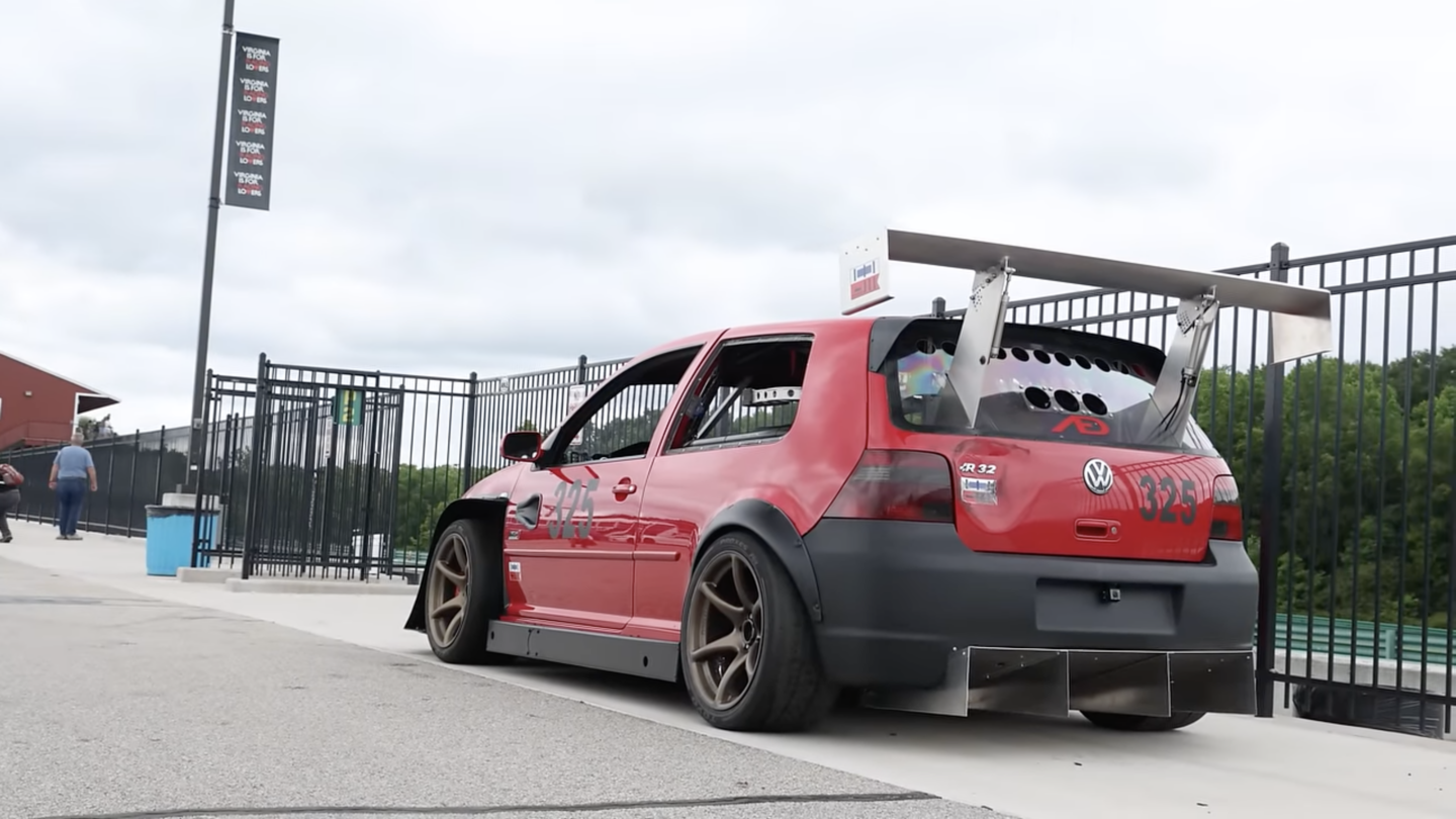 LS-swapped Golf
