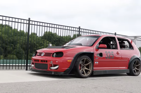 Backseat Driver: A Wild Turbo LS-Swapped VW Mk4 Golf
