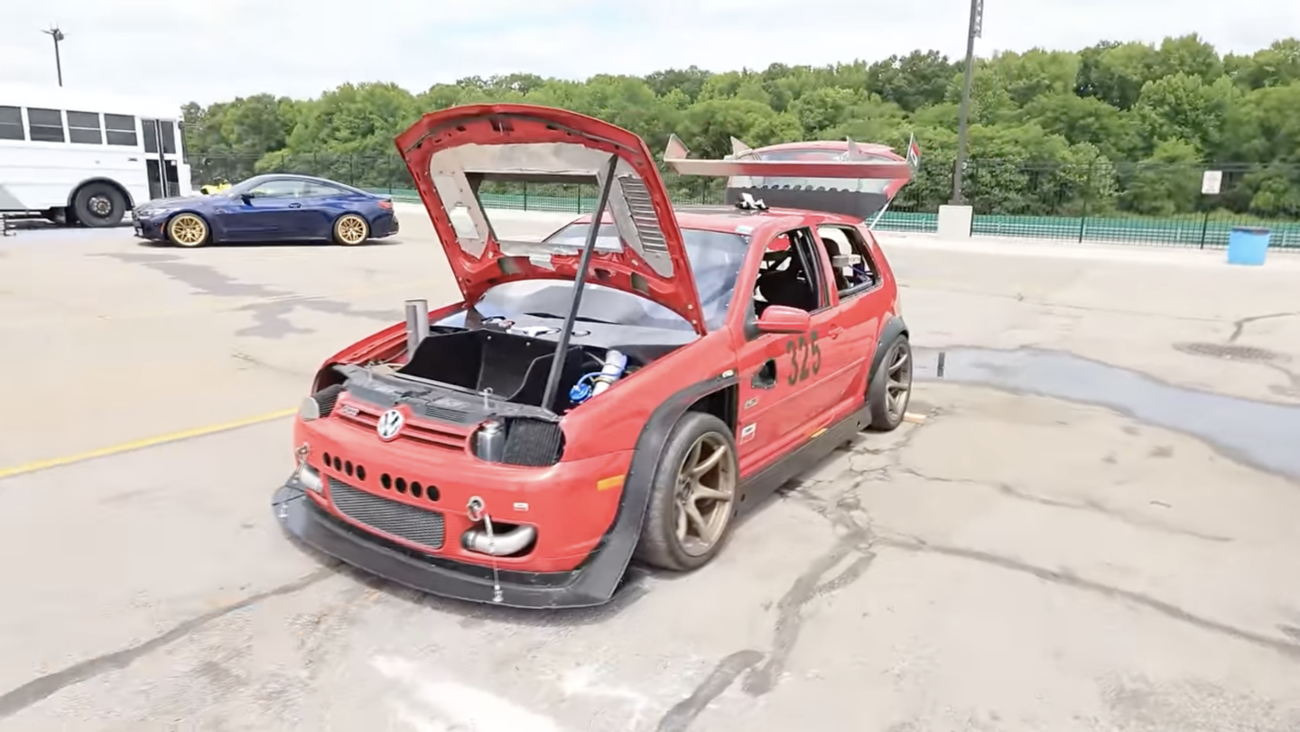 LS-swapped Golf