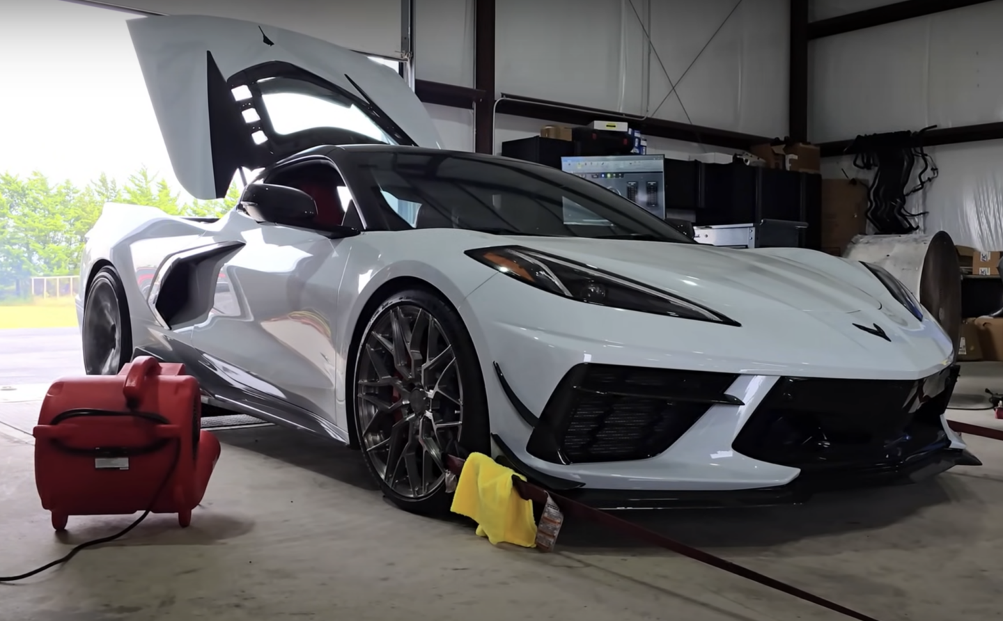 Supercharged C8 Corvette