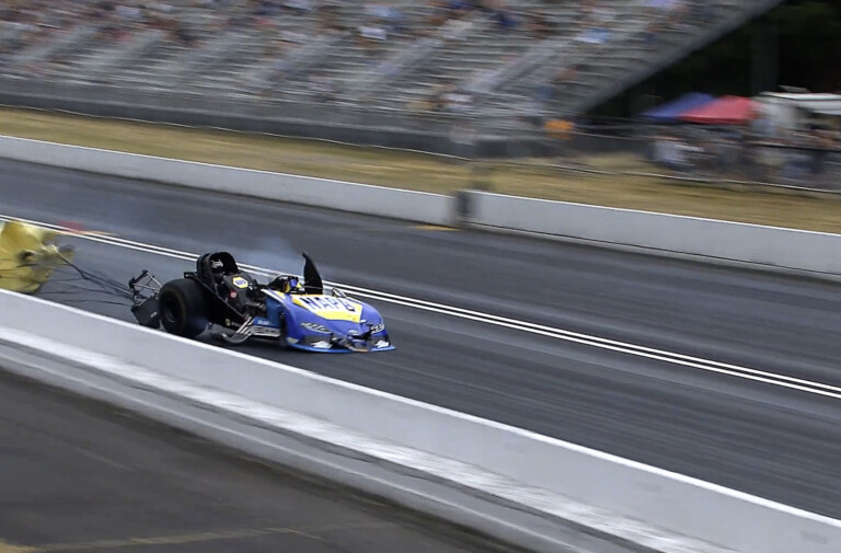 Video: Ron Capps Goes For A Wild Ride At The Northwest Nationals