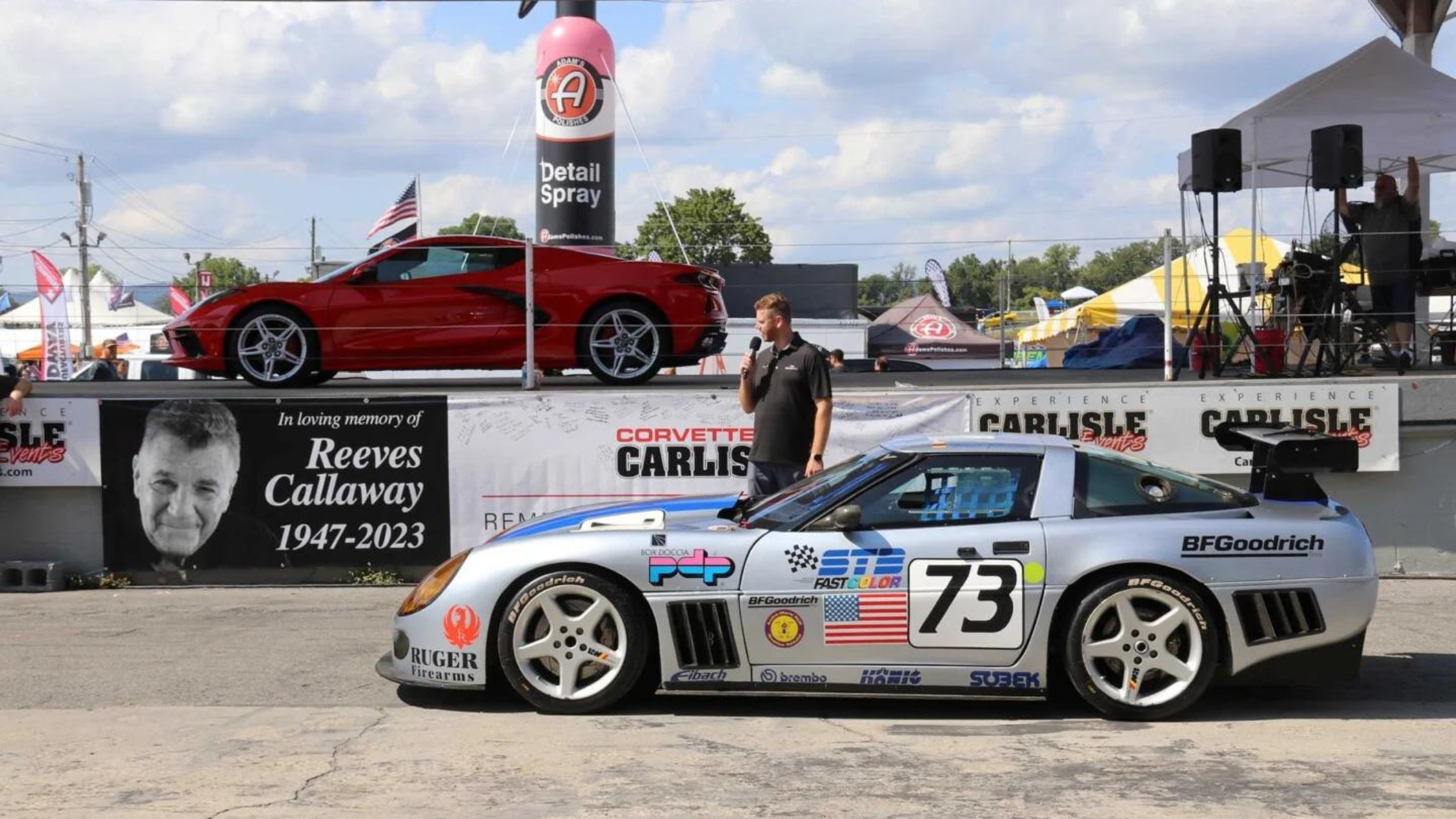 Corvettes at Carlisle