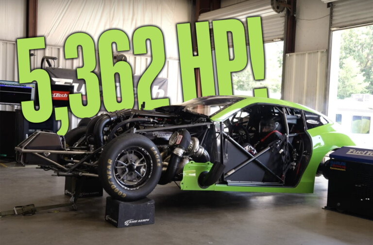 Twin Turbo Pro Mod Cranks Out Staggering 5,300 Wheel HP!