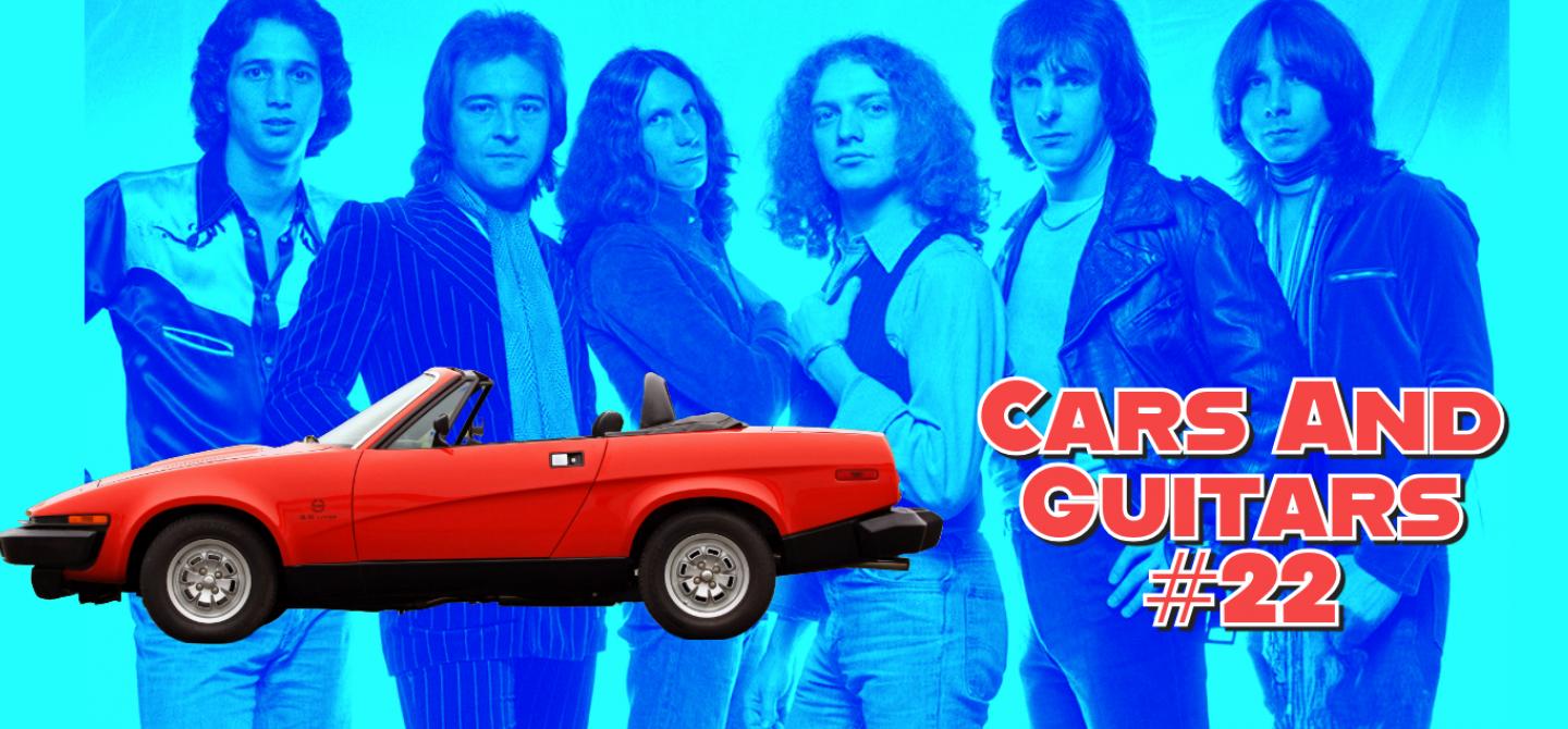 Cars And Guitars: 1981 Triumph TR8 And "Urgent" By Foreigner