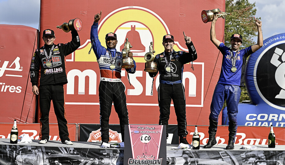 Prock, Brown, Stanfield & Arana Jr. Win At Pep Boys NHRA Nationals