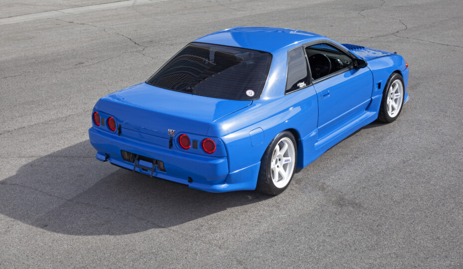 Evolved Imports' Tesla-Powered 1990 Nissan Skyline GTR Electromod