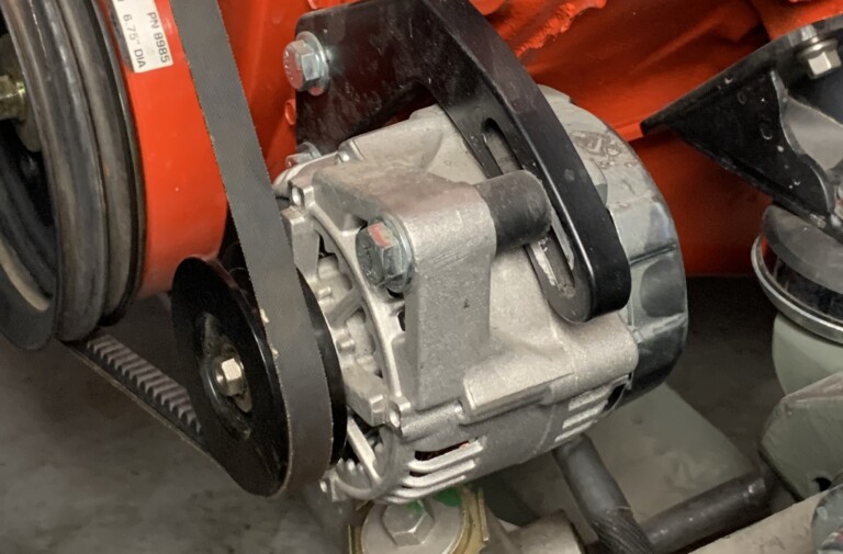 Watch: 100mm Powermaster Alternator Installation In A 1940 Ford