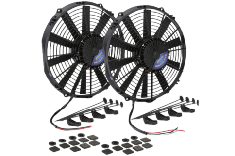 PROFORM Dual 12-Inch Electric Fans: Big Airflow, Slim Profile