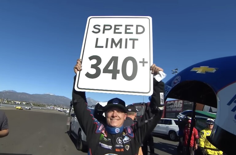 Austin Prock Breaks 340 mph Barrier at NHRA Finals