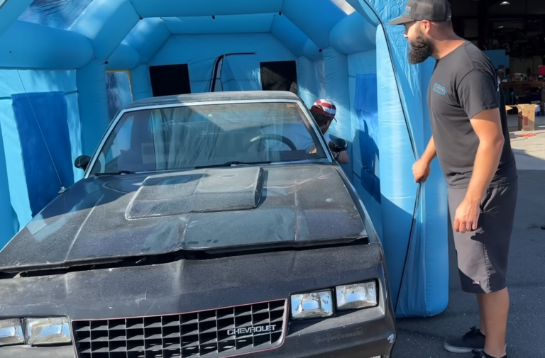 DIY Portable Inflatable Paint Booth Put to the Test by Cleetus & Co