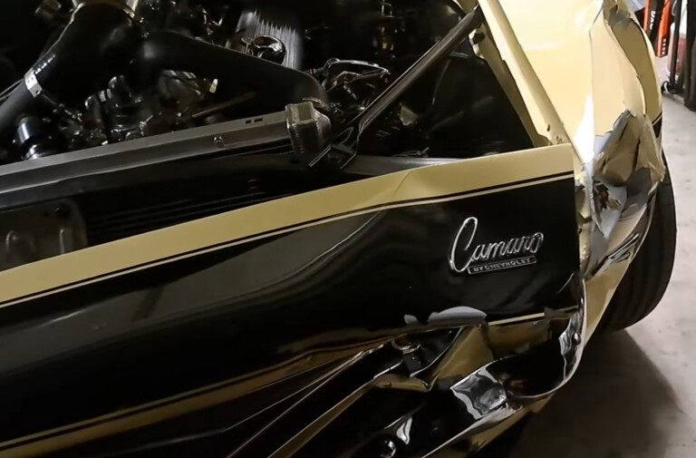Heartbreak For Car Guys: Restored 1968 Camaro Totaled In Crash