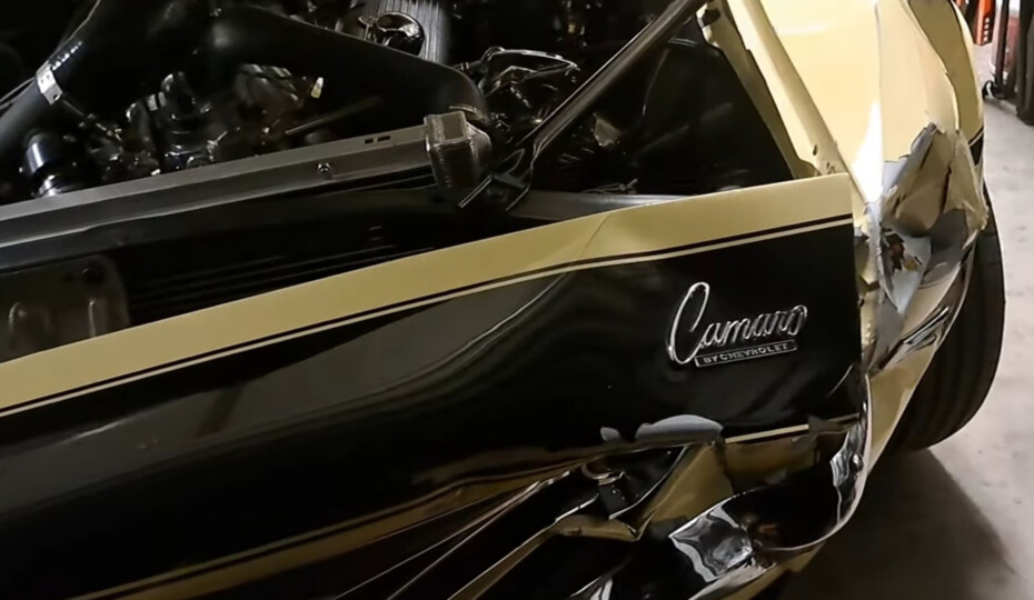 Heartbreak For Car Guys: Restored 1968 Camaro Totaled In Crash