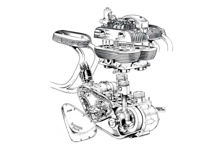 Square Peg In A Round Hole: Looking At 5 Square-Four Engine Designs
