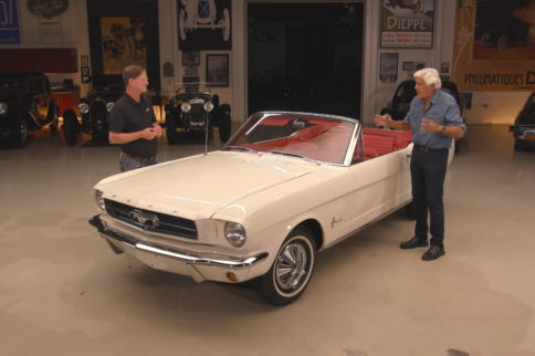 Jay Leno and the Time-Traveling Mustang