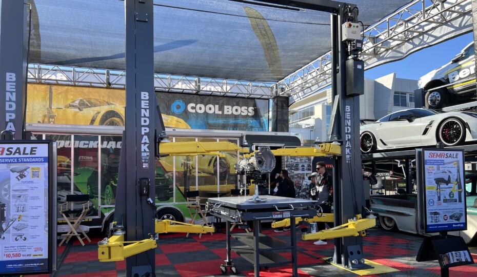 SEMA 2024: BendPak OctaFlex Eight-Arm Two-Post Lift